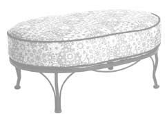 Athens Cuddle/Cocktail Ottoman