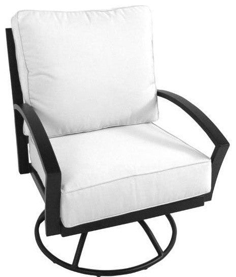 Maddux Swivel Rocker – Meadowcraft